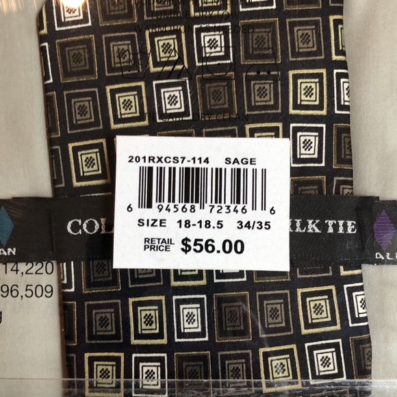 Alexander Julian Colours Dress Shirt & Silk Tie - Picture 3 of 15